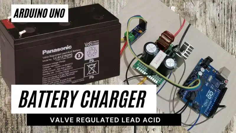 Arduino Uno Battery Charger 12V