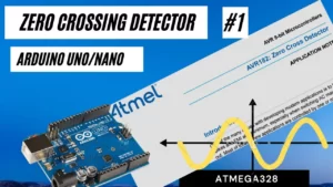 Zero Crossing Detector Arduino Uno.