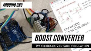 Boost Converter using Arduino Uno