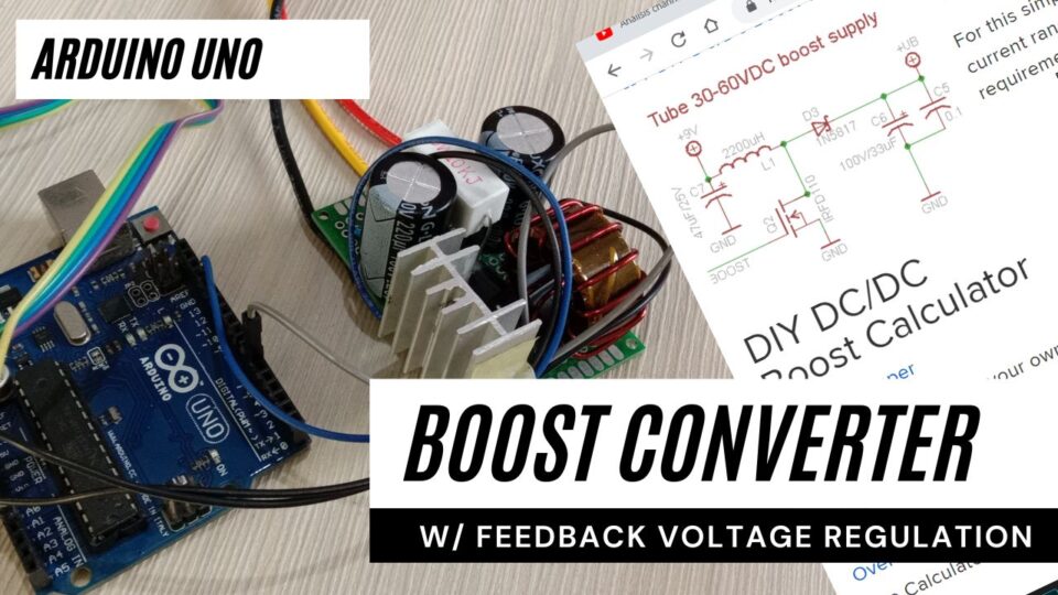 Arduino Uno Boost Converter