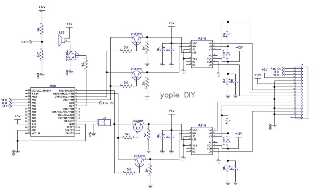 arduino spwm generator circuit