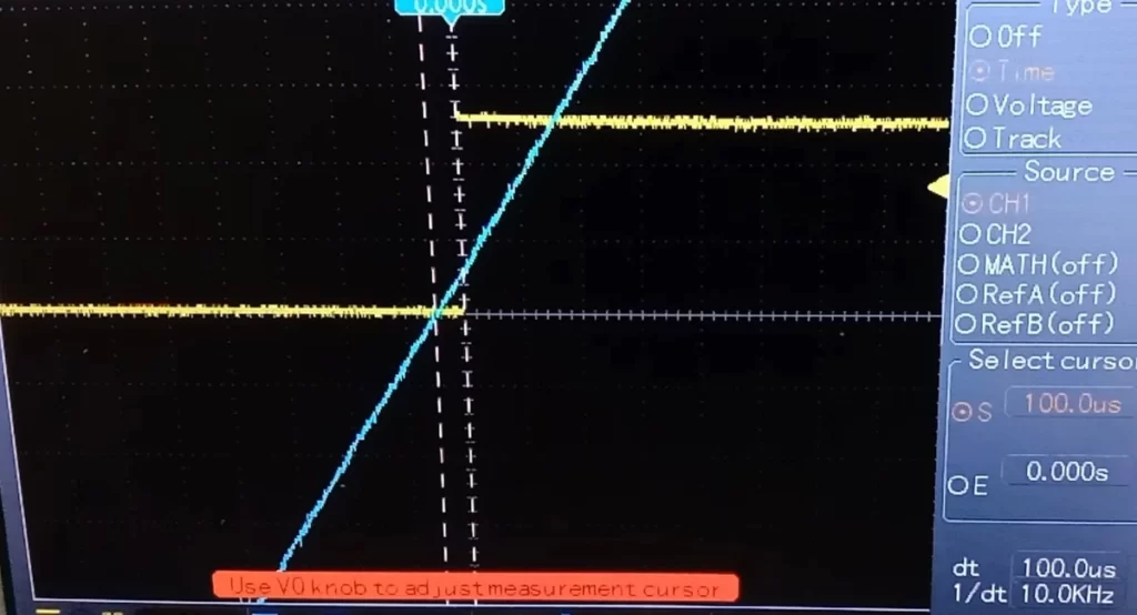 On-Chip Analog Comparator delay