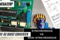 DC-DC Boost Converter Synchronous vs Asynchronous