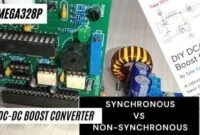 DC-DC Boost Converter Synchronous vs Asynchronous