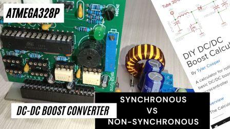 DC-DC Boost Converter Synchronous and Non-Synchronous