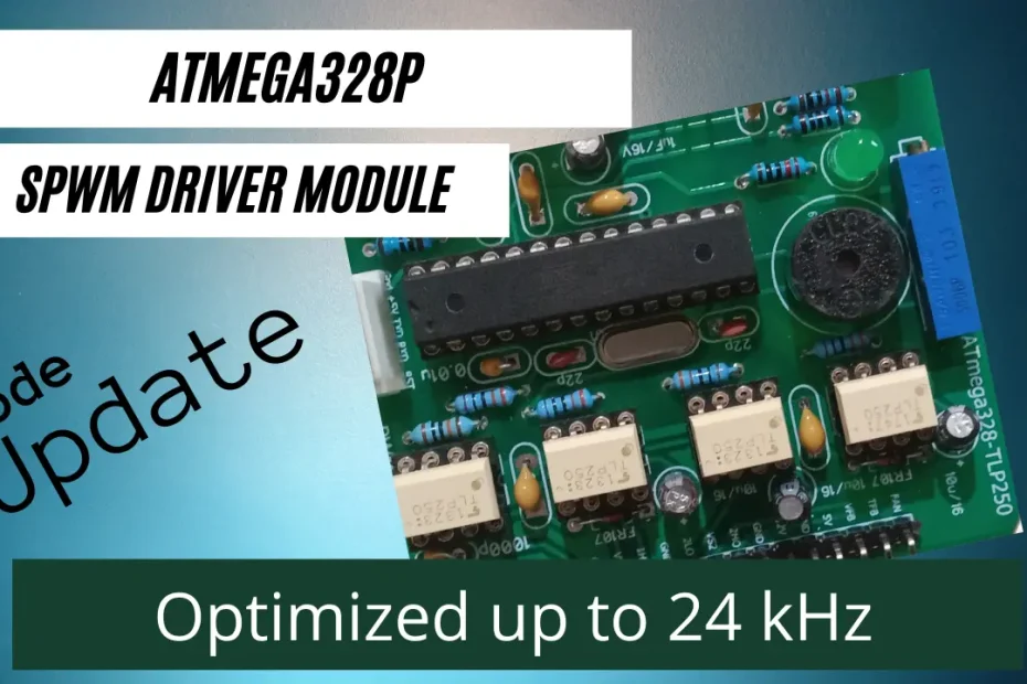 optimized Timer ISR, PWM frequency up to 24kHz